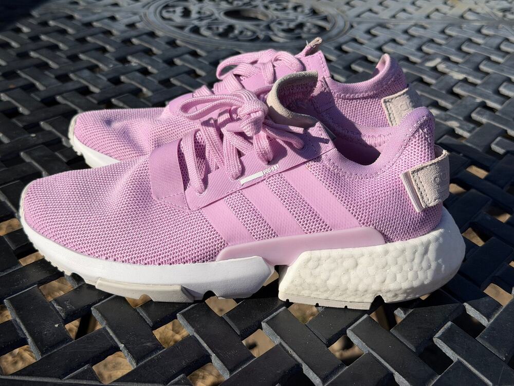 Adidas Original Shoes Womens 8 Sneakers Knit Running Purple Lilac Trainer B37469